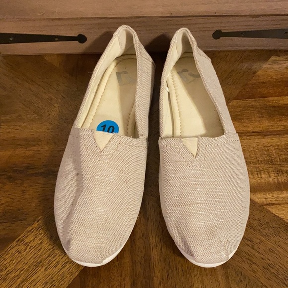 Report Silver Glitter Flats slip on 10 - Picture 2 of 9